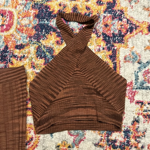 Brown Two Piece Set - Picture 3 of 5